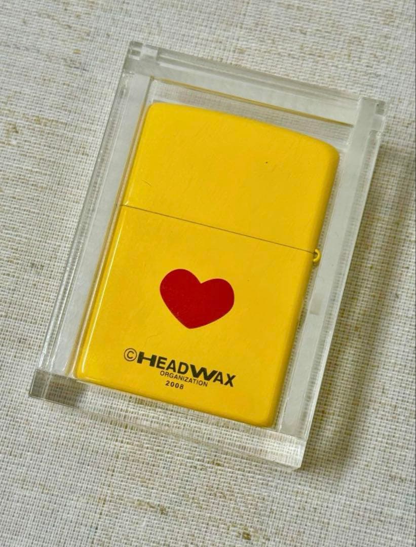 新品・未開封・未使用 hide XJAPAN イエローハート ZIPPO