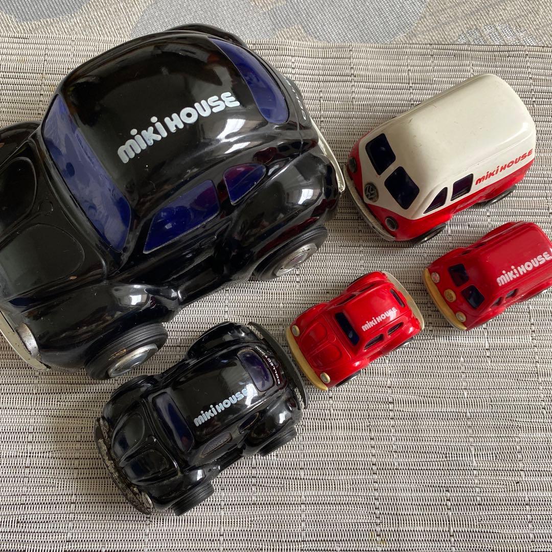 MIKIHOUSE ミニカー フォルクスワーゲン　ビートル ワーゲンバス