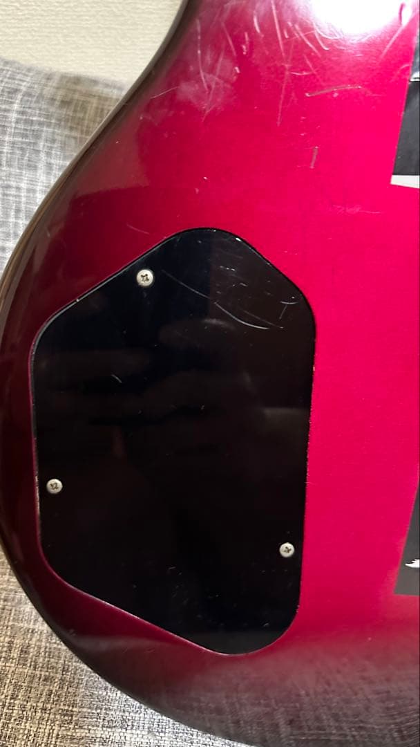 ぢ*い様 ジャンク　Aria Pro II PE-JR600 レッド ギター ケ