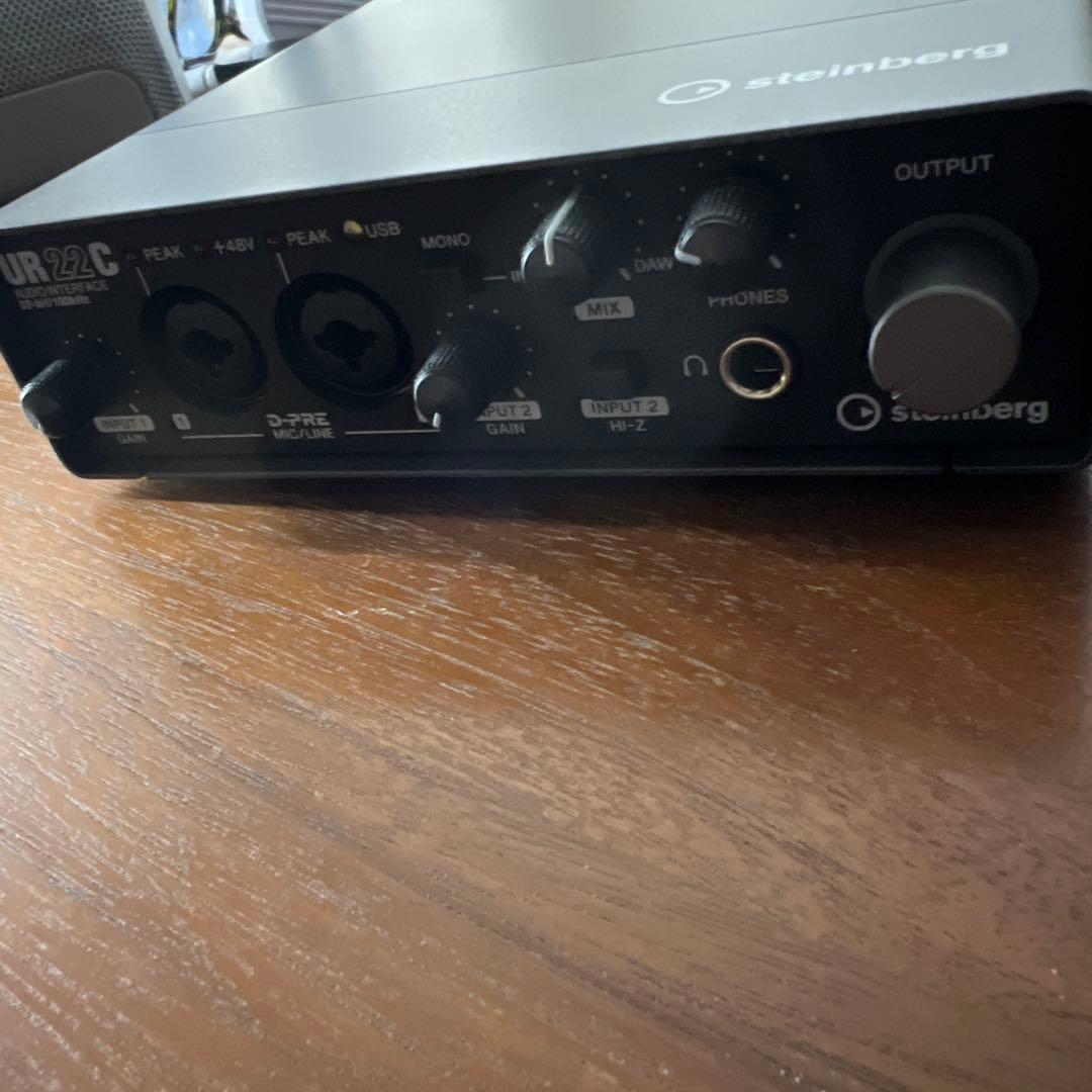 ur22c オーディオインターフェース