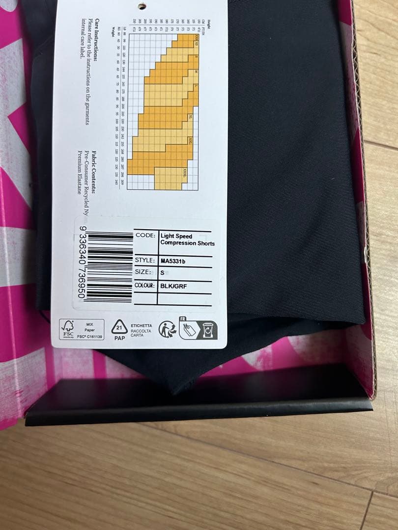 2XU コンプレッションハーフタイツ　MCS