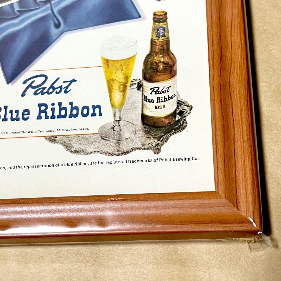 希少品！ Pabst Blue Ribbon パブスト ブルー リボン ポスター