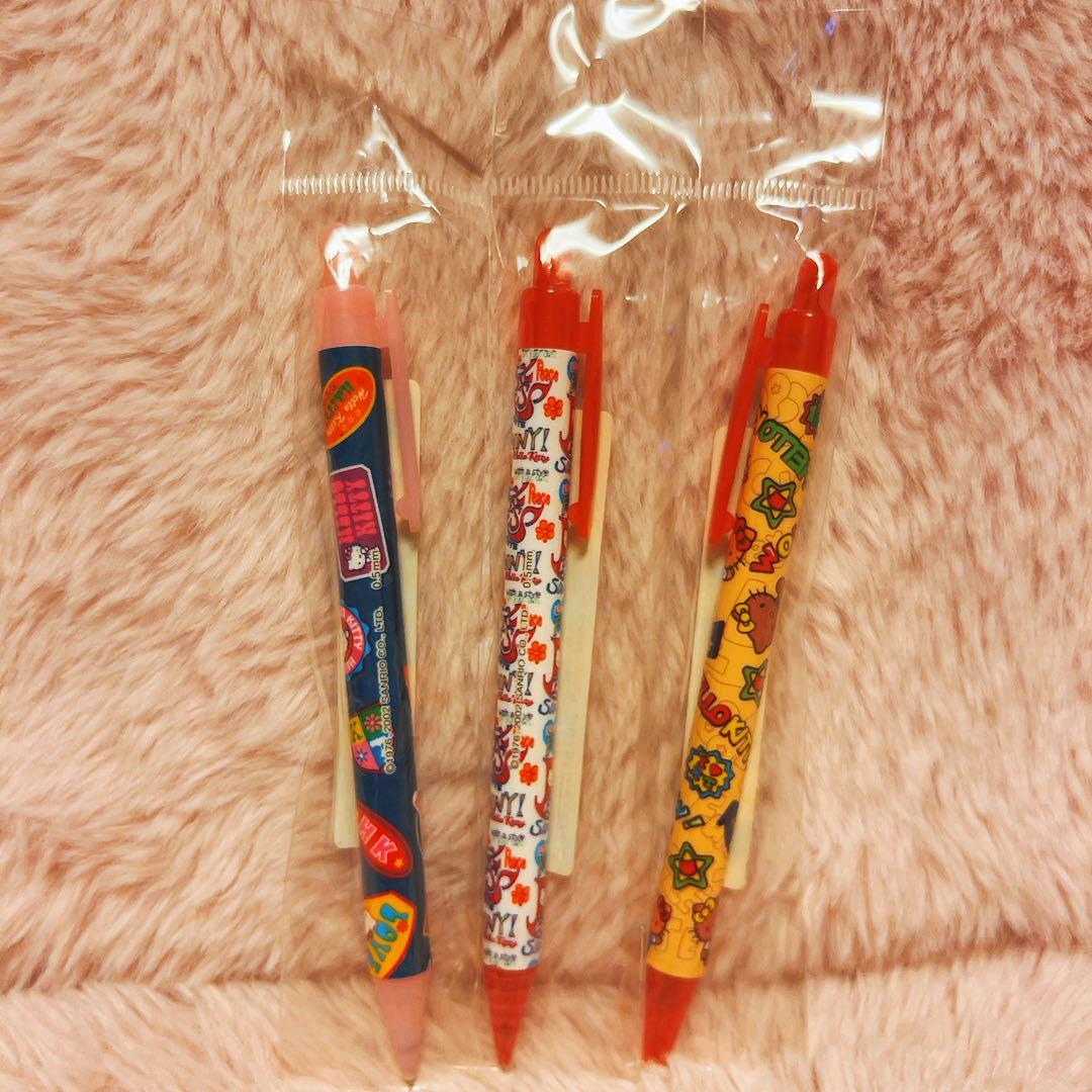 希少レア　ハローキティ　ペンセット　2002 平成レトロ　サンリオ