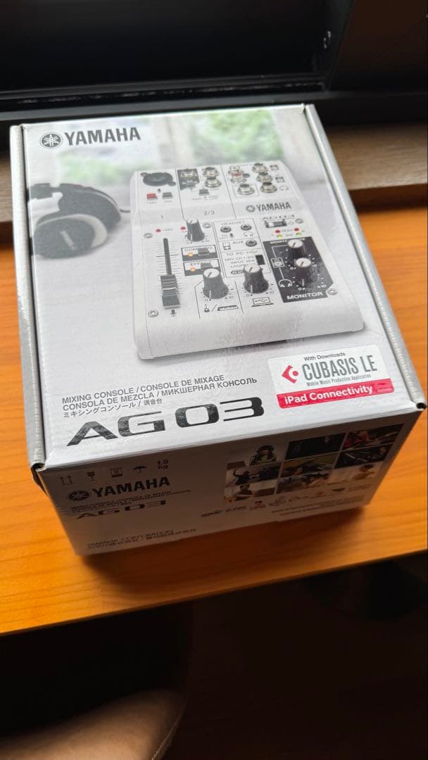 【動作完動品】美品YAMAHA AG03 オーディオインターフェース