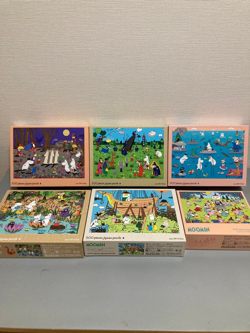 MOOMINやまのん 500 and 300ピースジグソーパズル