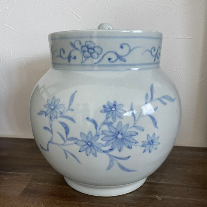 茶道具　水差　印　露草