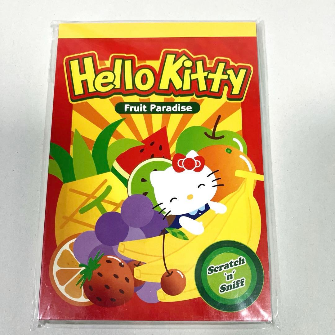 ハローキティ 海外限定 メモ スマイル フルーツ いちご ❤︎ 激レア セット