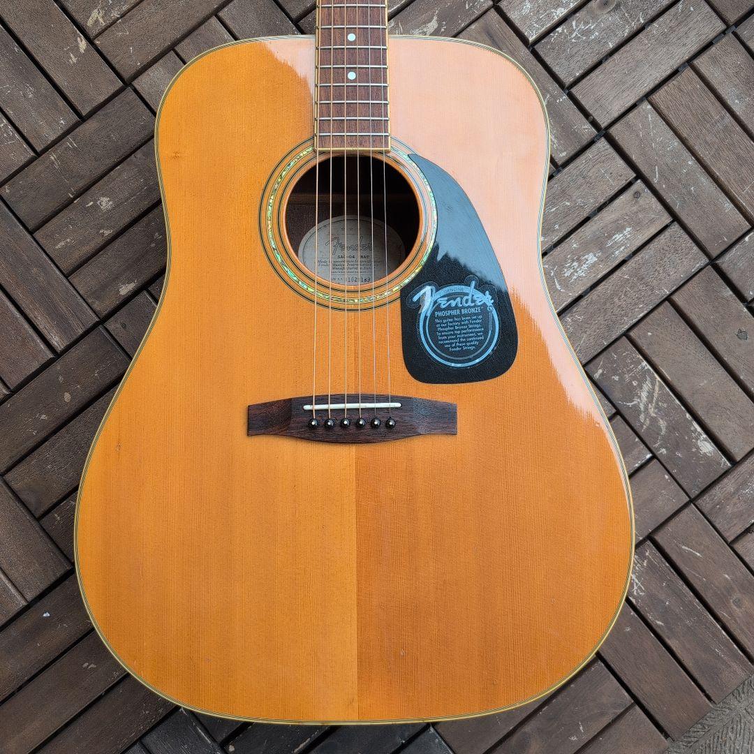 トップ/バック単板！フェンダー/Fender SAC-04 ドレッドノート！