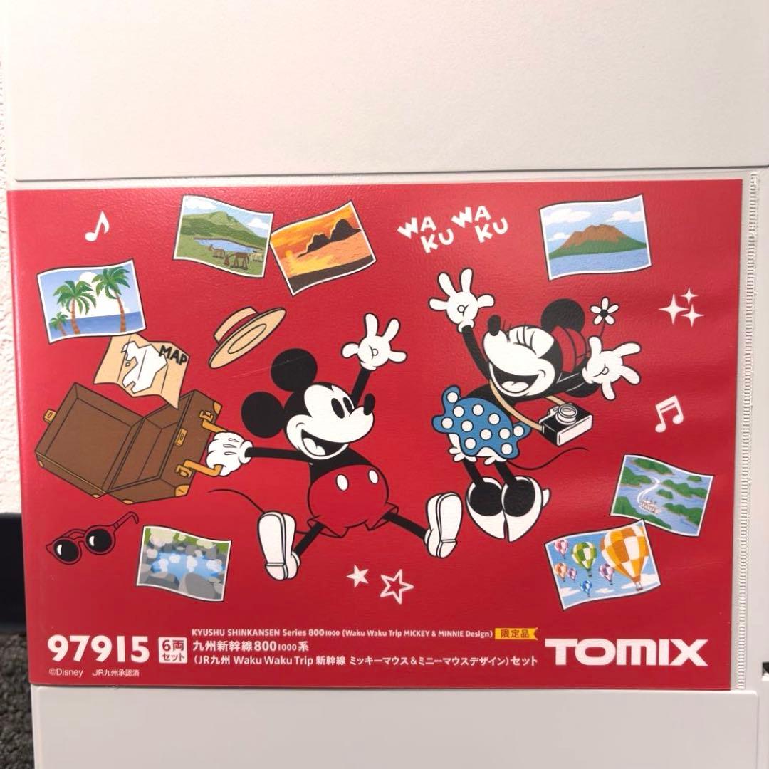 (超美品)TOMIX 限定品 97915 九州新幹線ミッキー＆ミニーデザイン6両