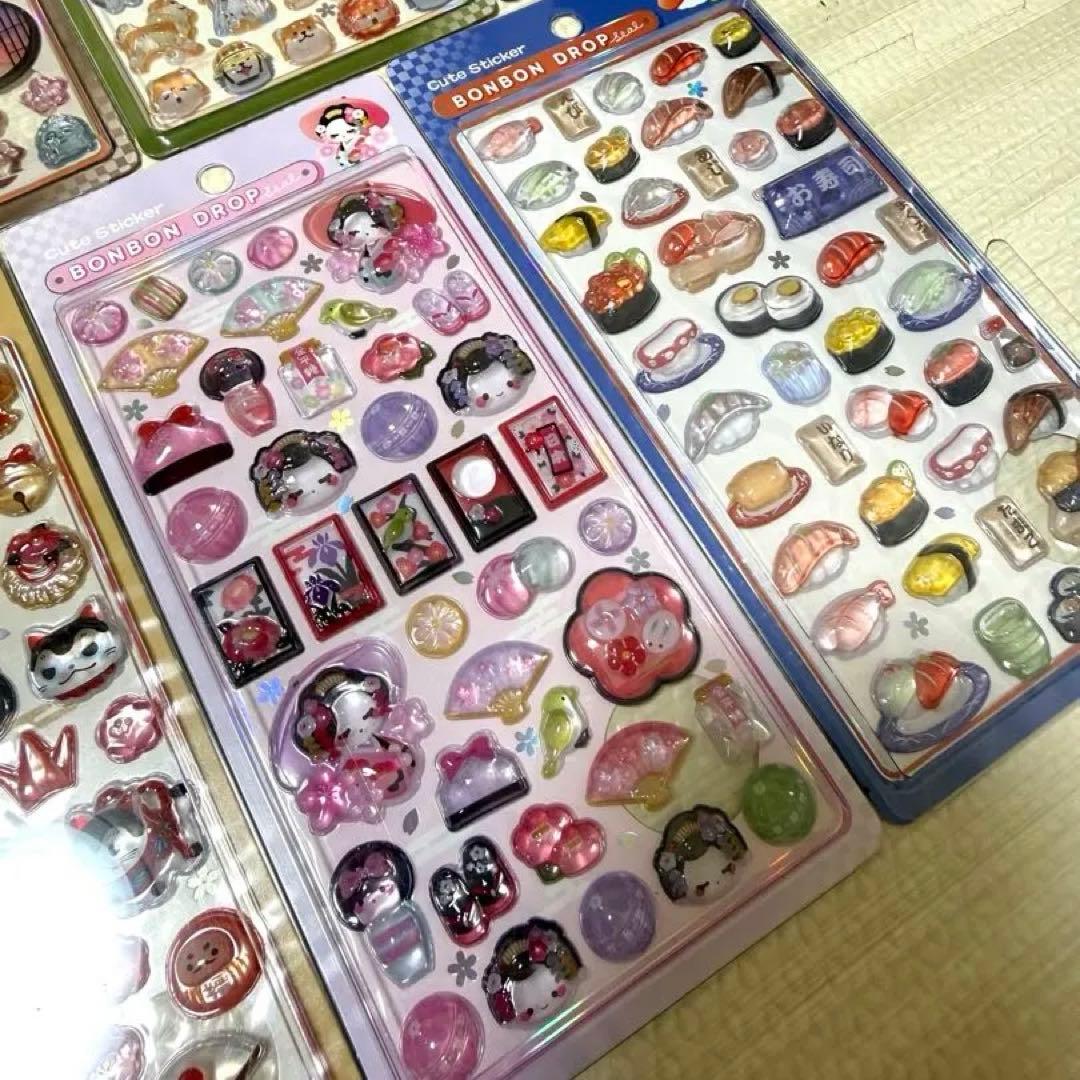 【国内正規品】和柄ボンボンドロップシール