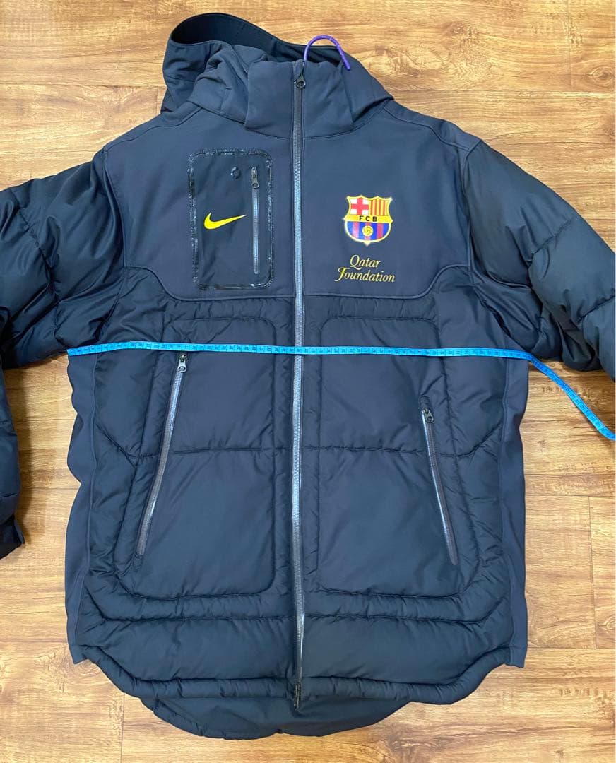 Nike FCBarcelona メッシ&グアルディオラ 支給品ベンチコート古着