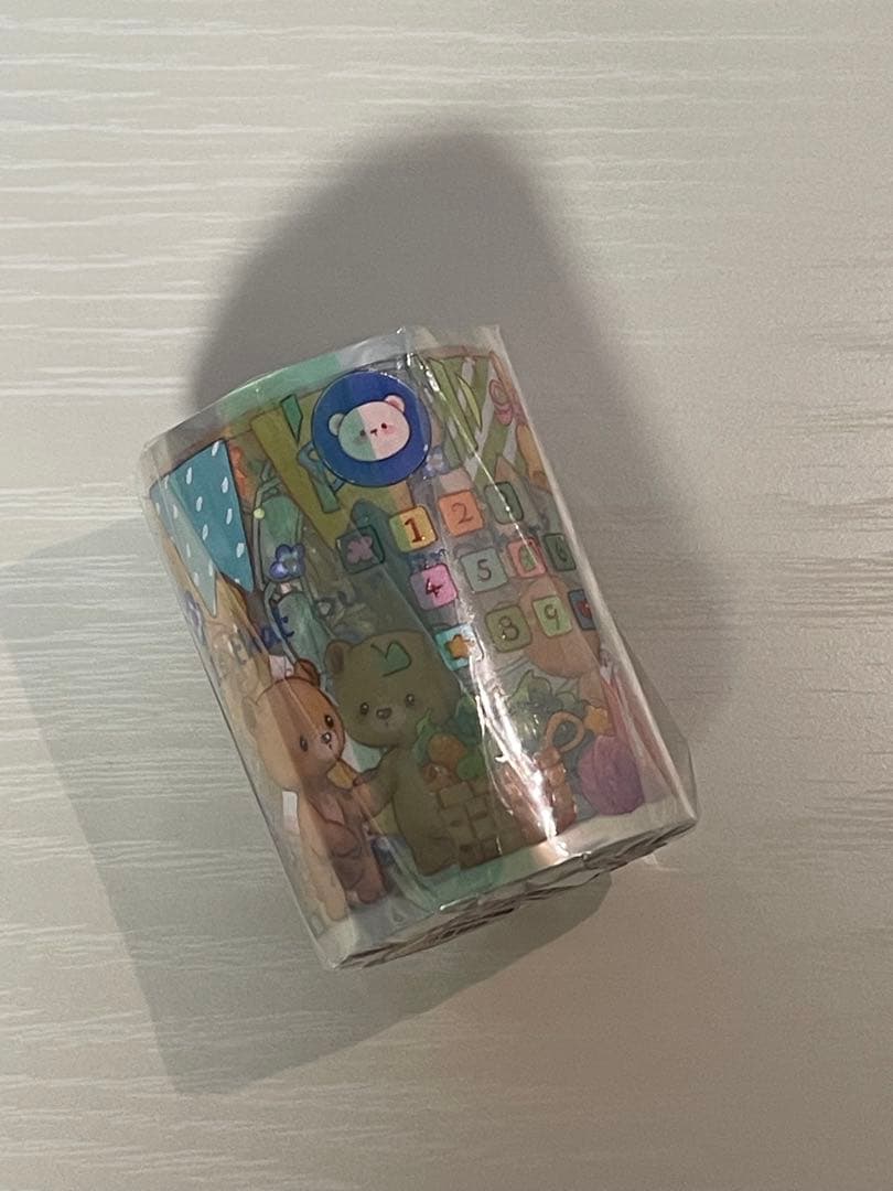 海外PETマステ くま 5本セット