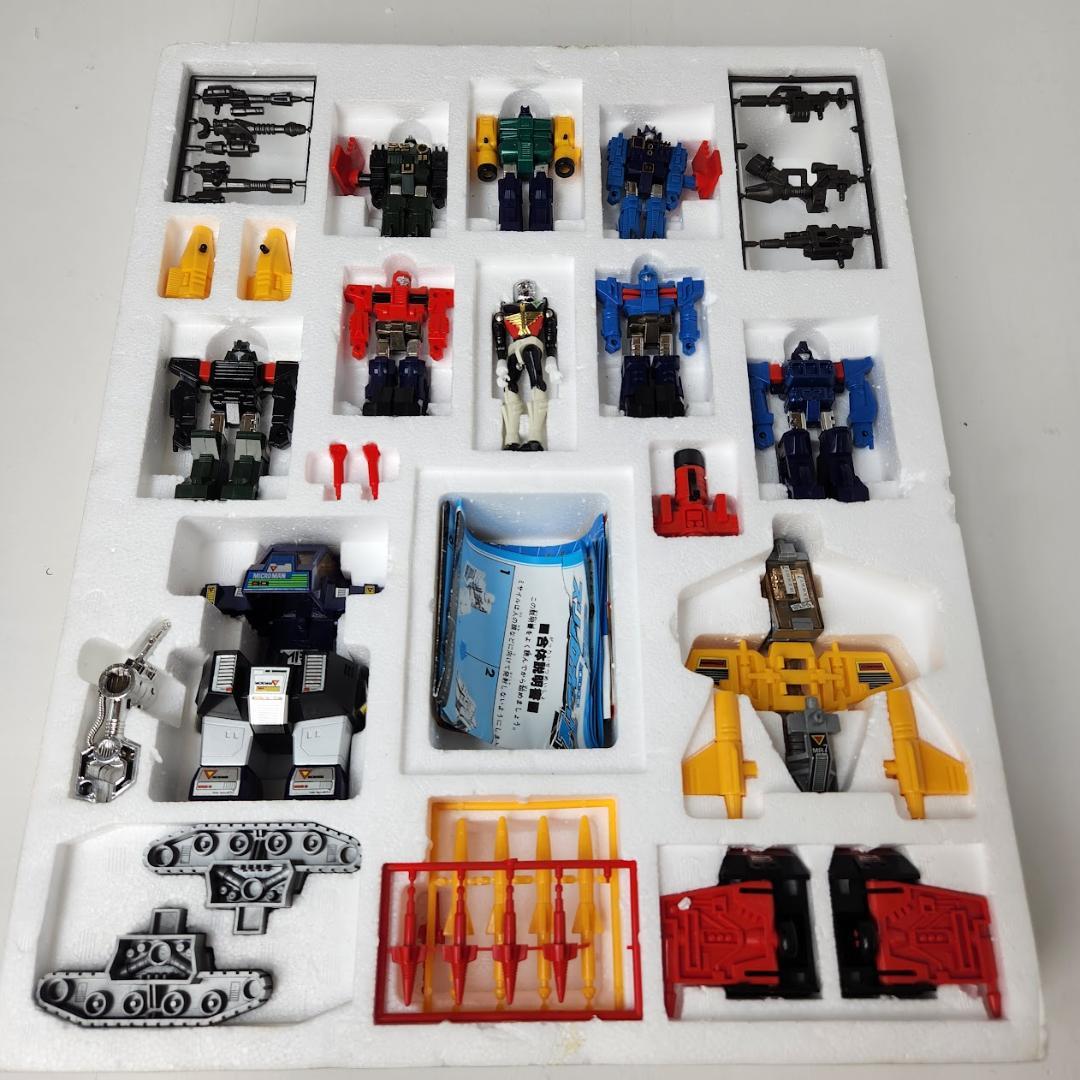 タカラ ミクロマン ミクロロボット7 ダイアクロン 当時物 戦隊 勇者 超合金