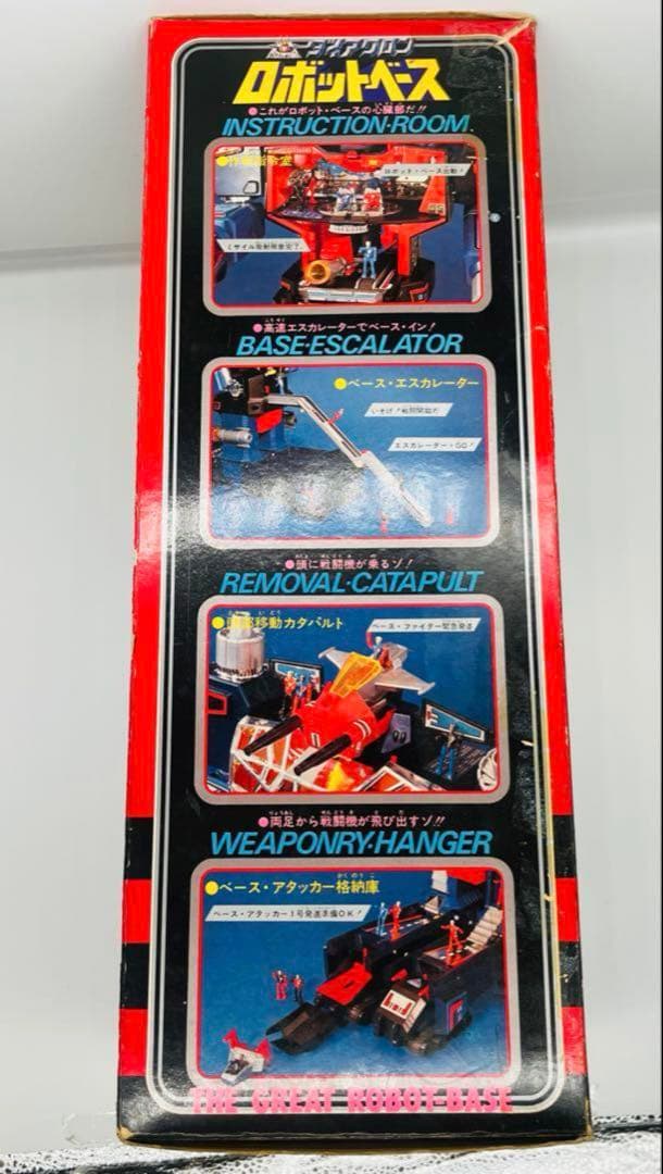 ダイアクロン　ロボットベース 1982年　 旧タカラ　当時物