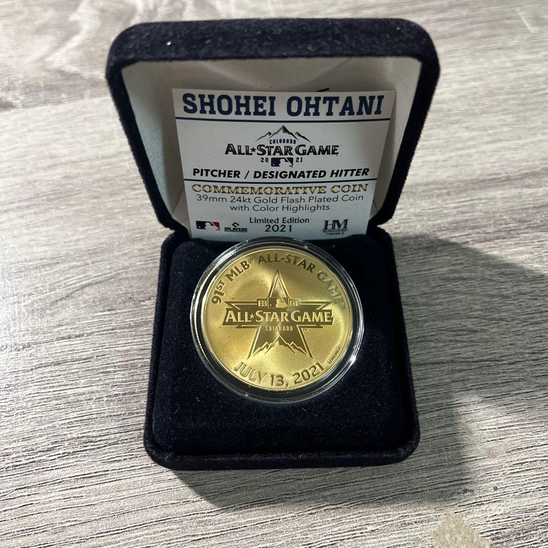 大谷翔平 2021 MLBオールスターゲーム出場記念ゴールド