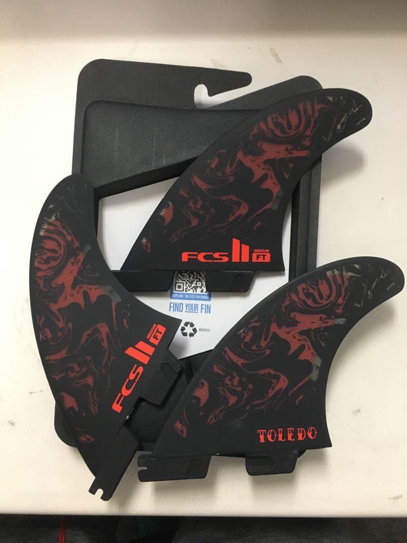 FCS エフシーエス FCS 2 フィリペ トレド トライ 3フィンMサイズ