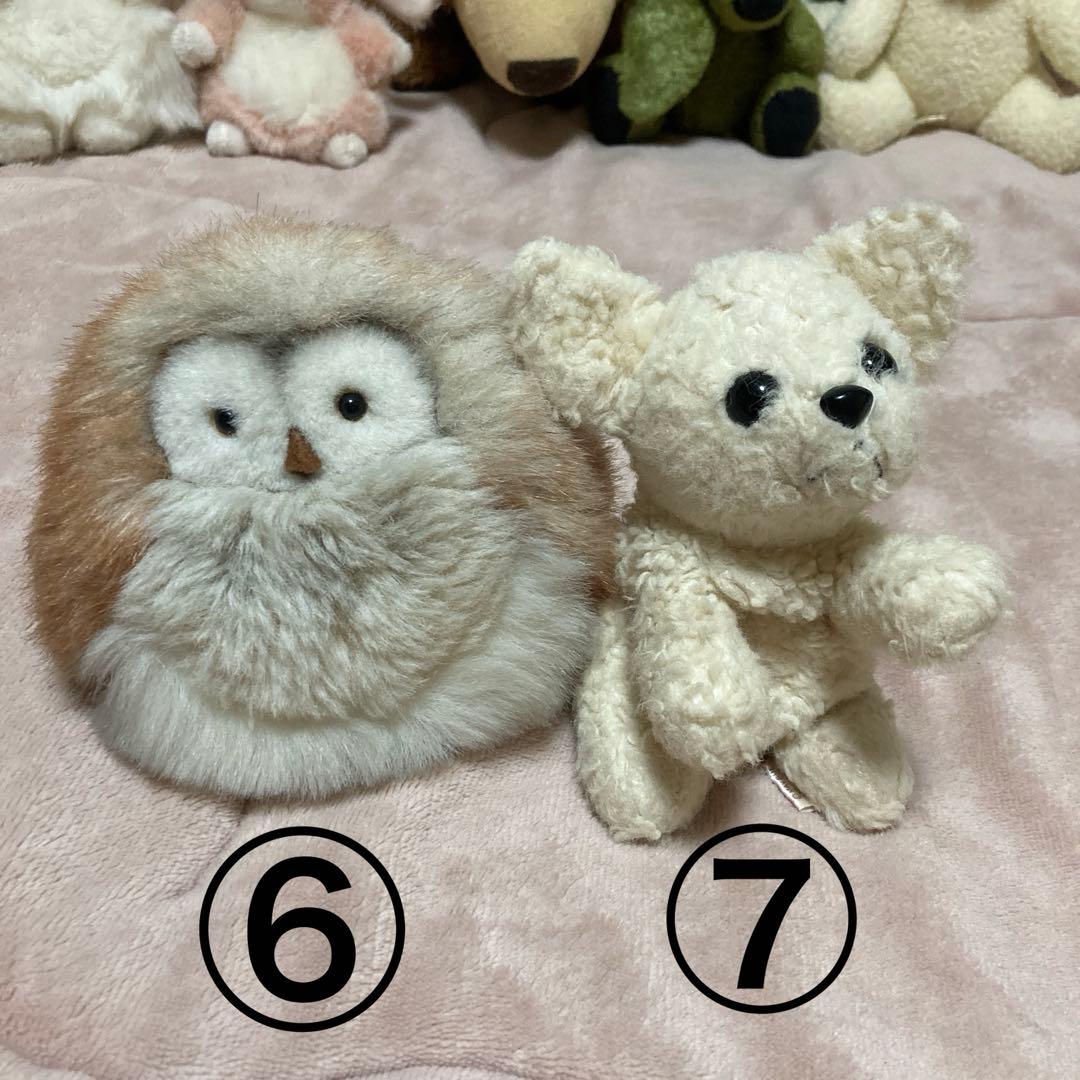 モンスイユ　ワイワイぬいぐるみセット③ 16コ　中古品　バラ売り不可