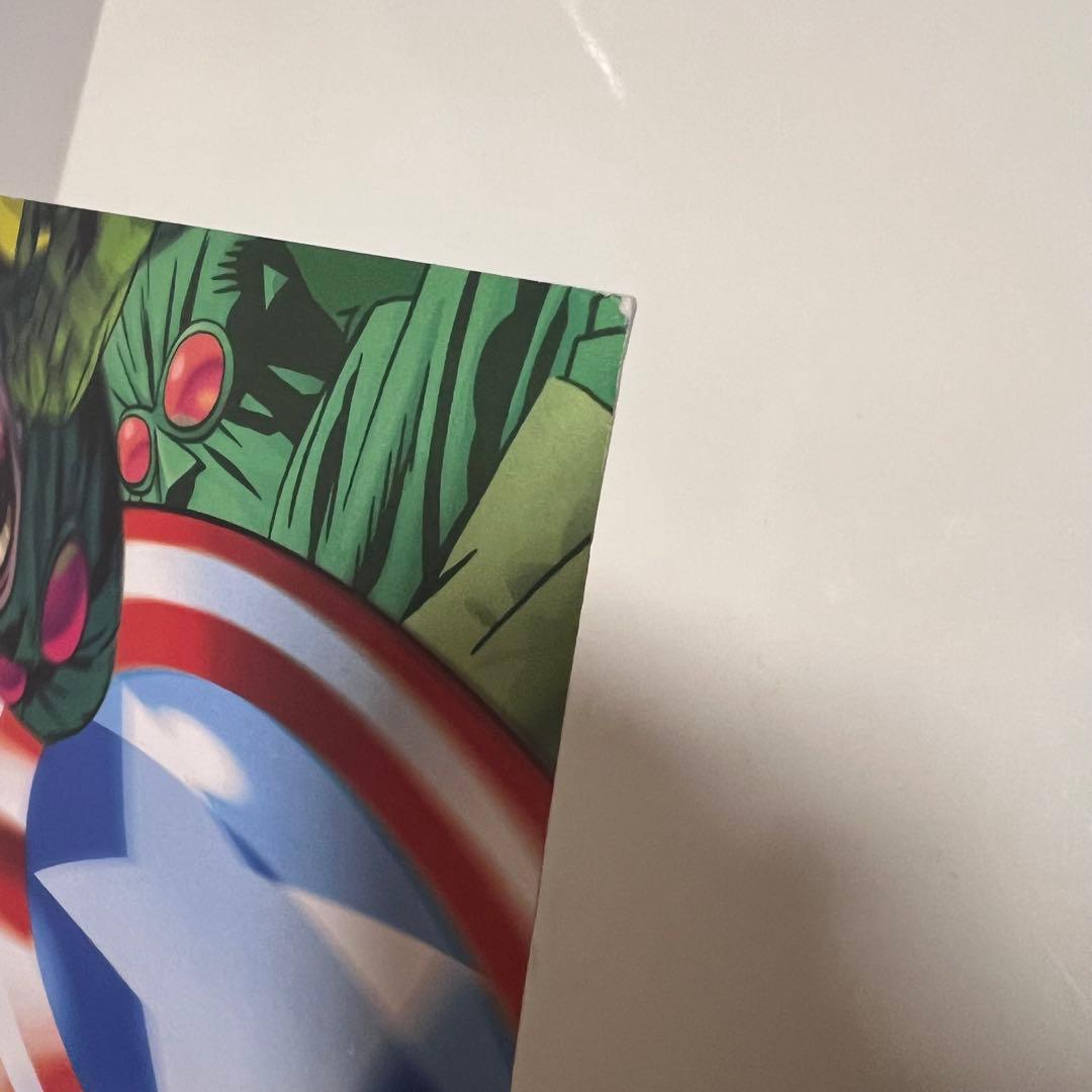 MCU マイケルゴールデン　限定アートポスター　キャプテン・アメリカ　マーベル