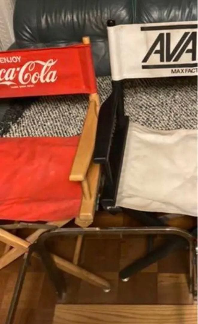 値下げ　Coca-Cola & AVANTI アウトドアチェア 2脚セット