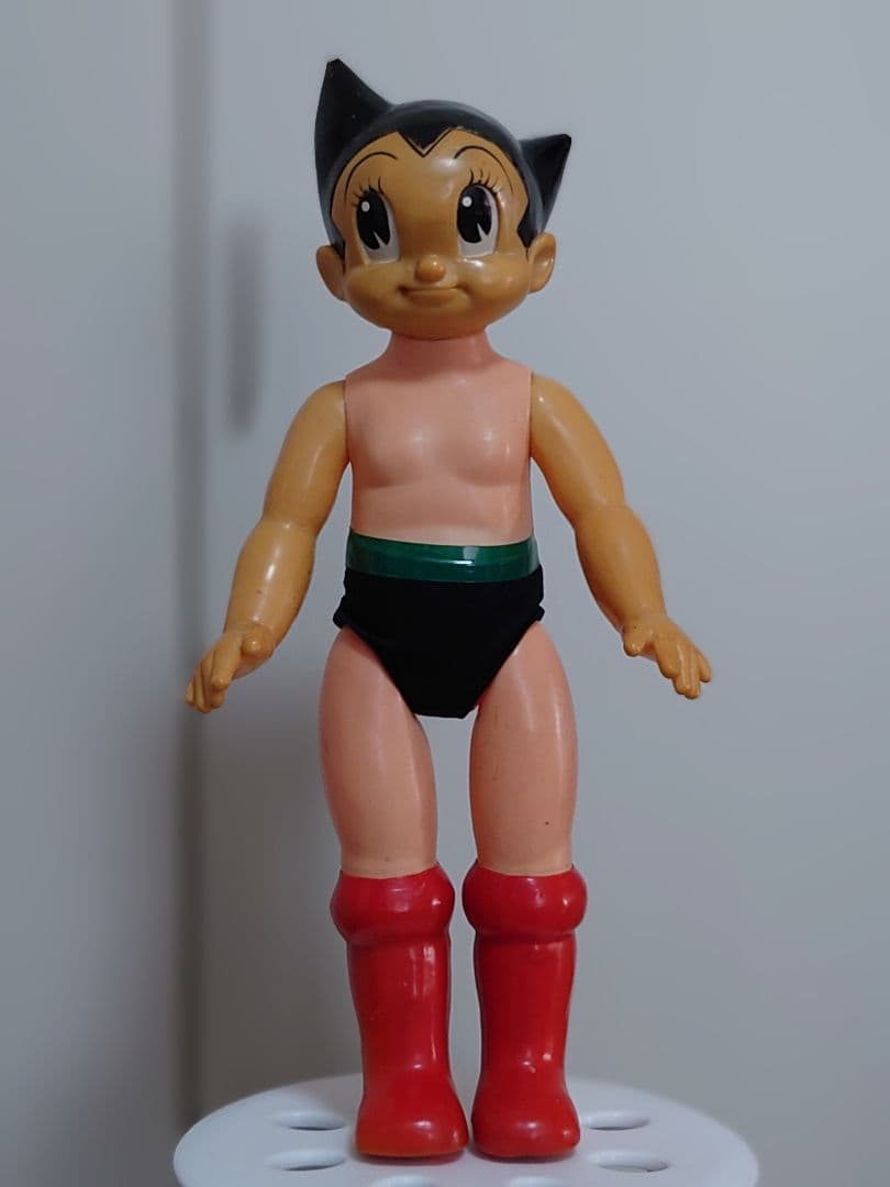 鉄腕アトム　ソフビ人形　61年前購入レア物　昭和アニメレトロ