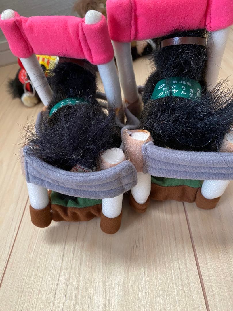 【非売品】競馬 ぬいぐるみ AVANTI製 6体セット（ミホノブルボン他）