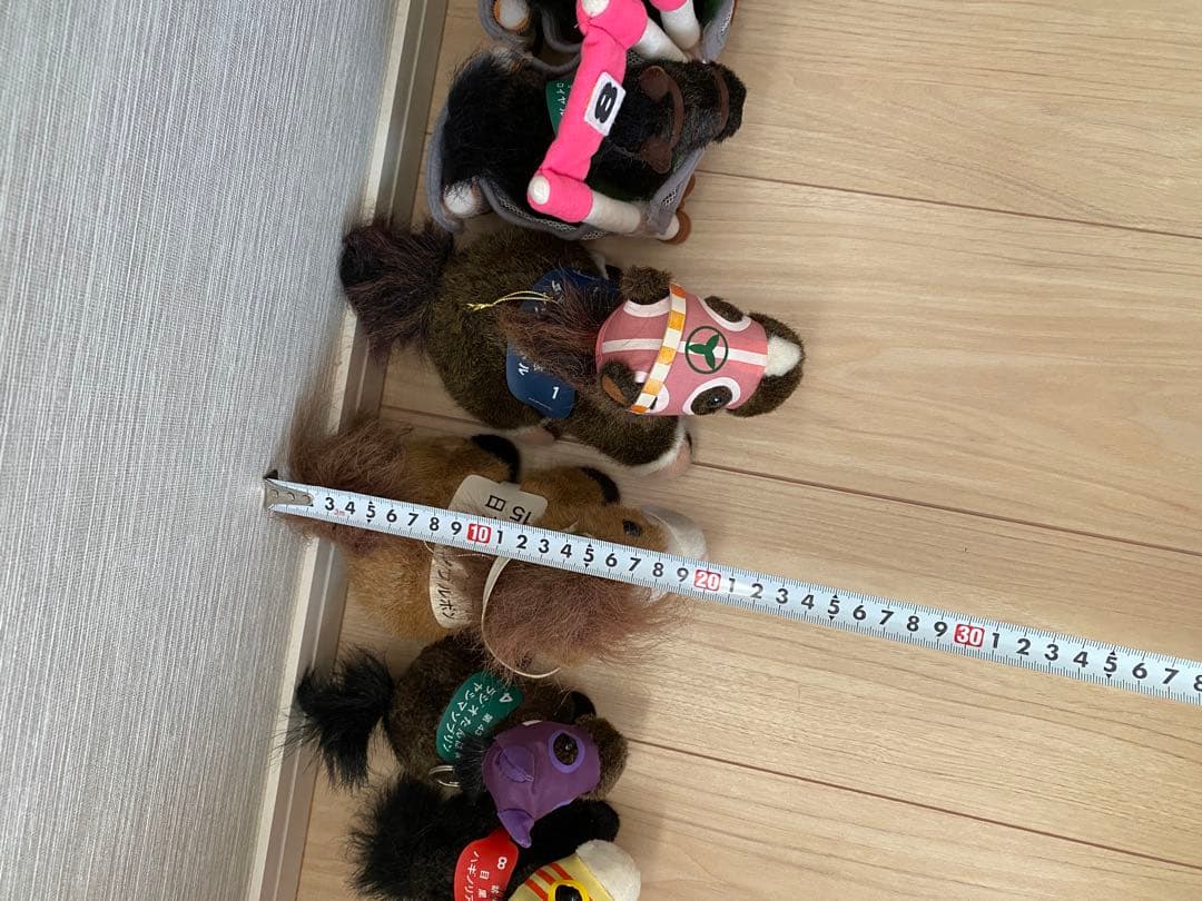 【非売品】競馬 ぬいぐるみ AVANTI製 6体セット（ミホノブルボン他）