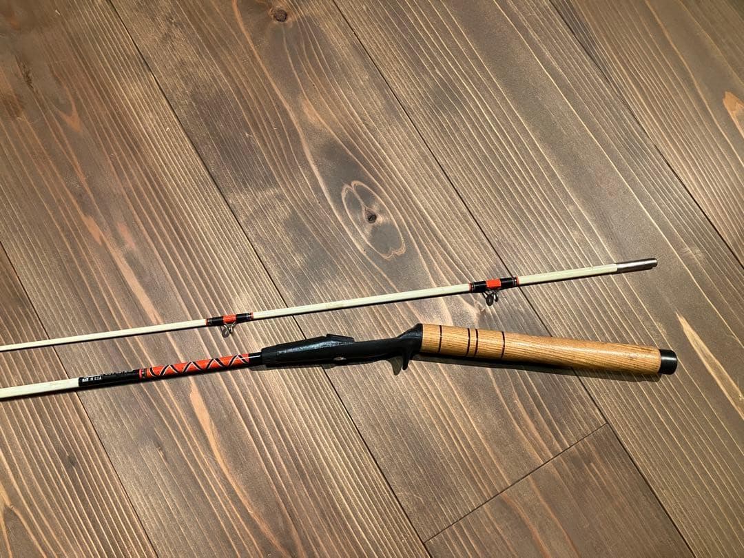 レア　zebco 4043 6' HEAVY ACTION ロッド　竿　USA製