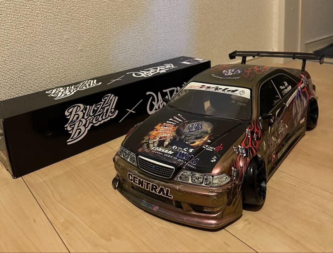 overdose Weld マークII VALINOマットサクラD5赤カーボン