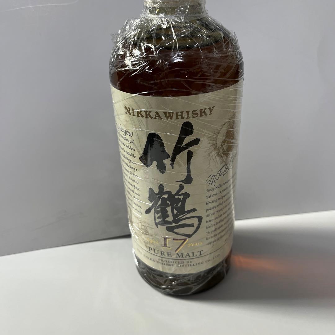 竹鶴17年 旧ラベル 新品未開封 ウィスキー