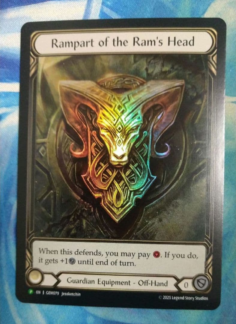 FAB羊頭の堅盾Rampart of the Ram's Head GEMRF英