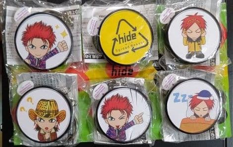 hideグッズ しゃべってキャラキーホルダー