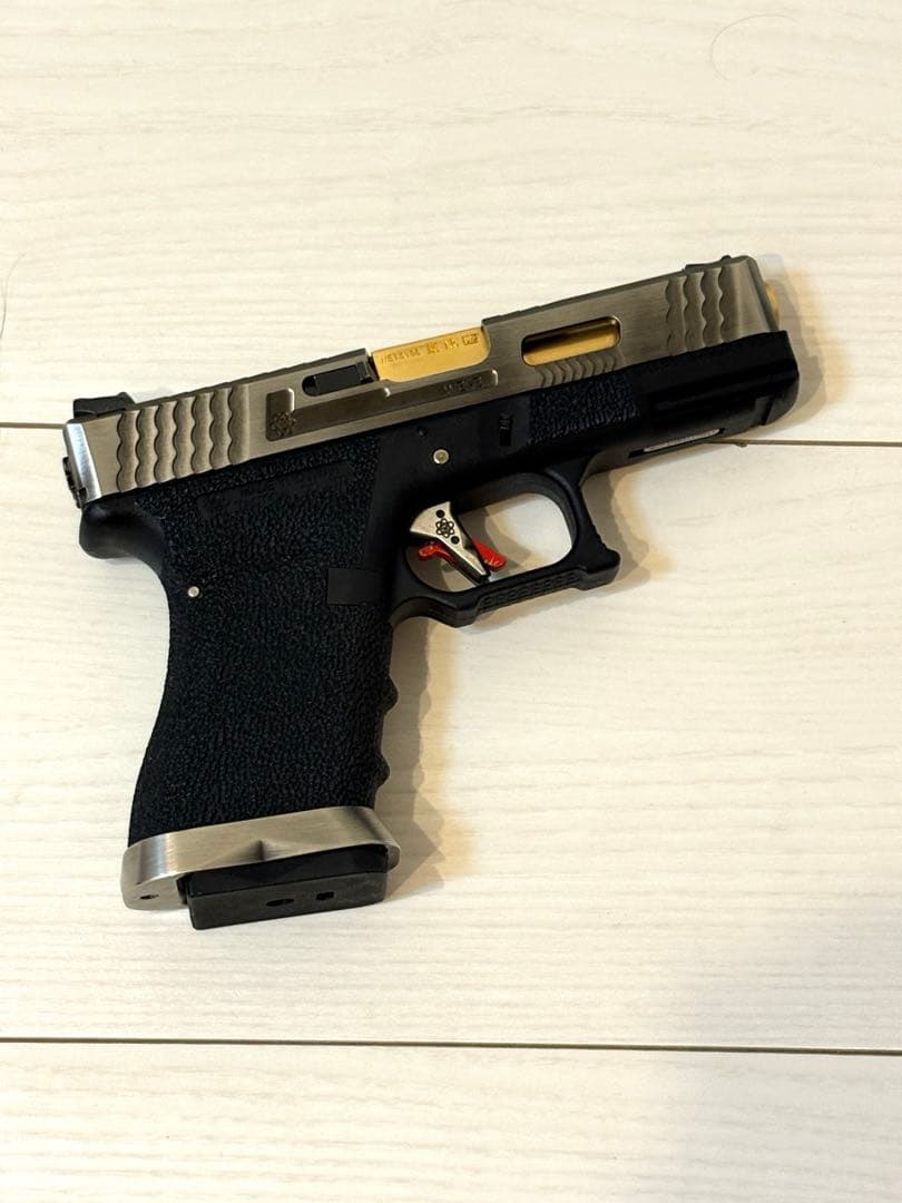 WE G19 カスタム ガスブローバック エアガンSAI風18歳以上対象法令遵守