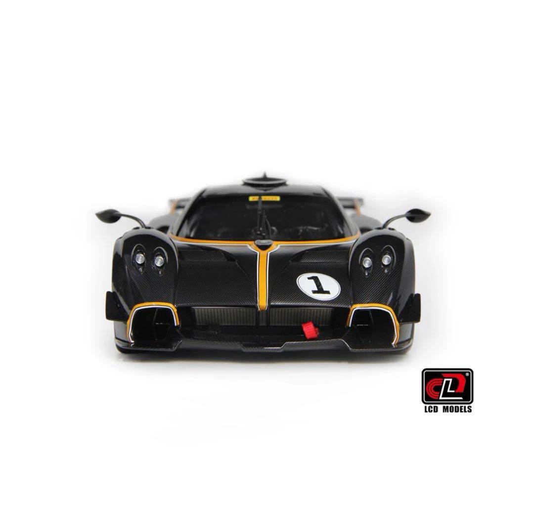 新品 未使用 LCD モデル 1/18 パガーニ ウアイラ ミニカー 全開閉