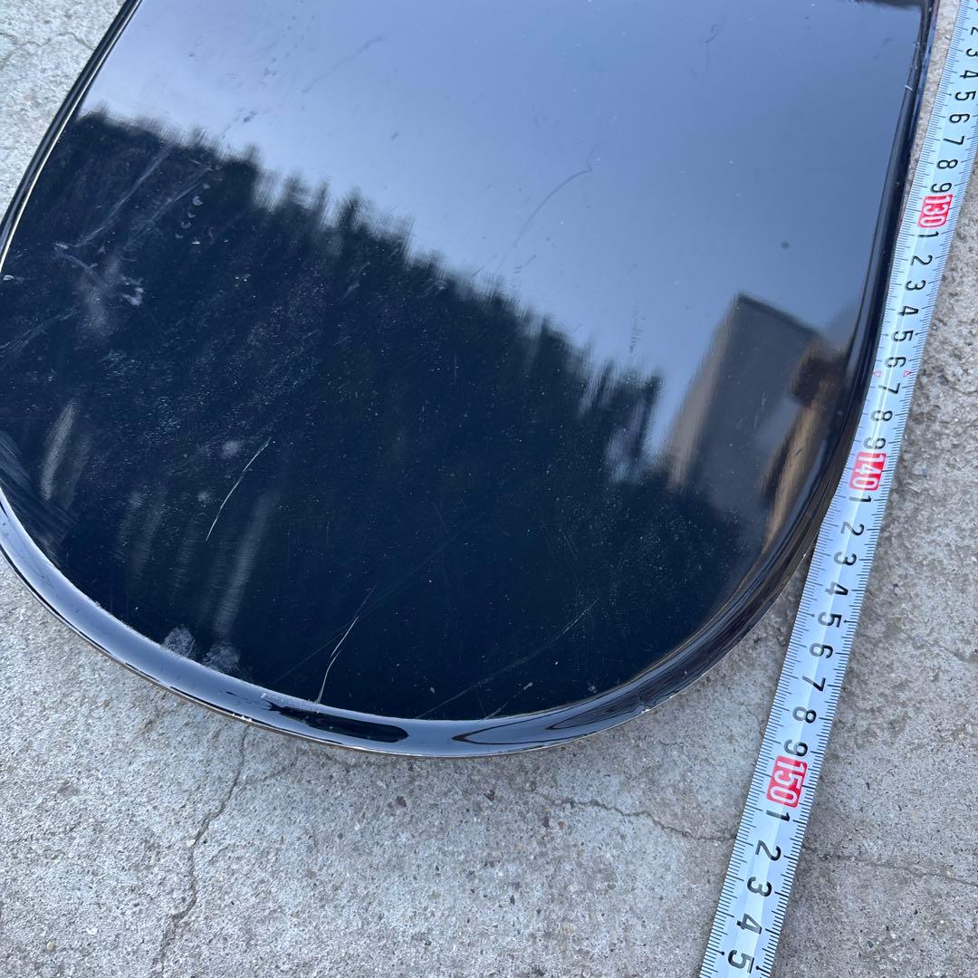 JNAKEDスノーボード 約154cm 黒/赤 バインディング付き