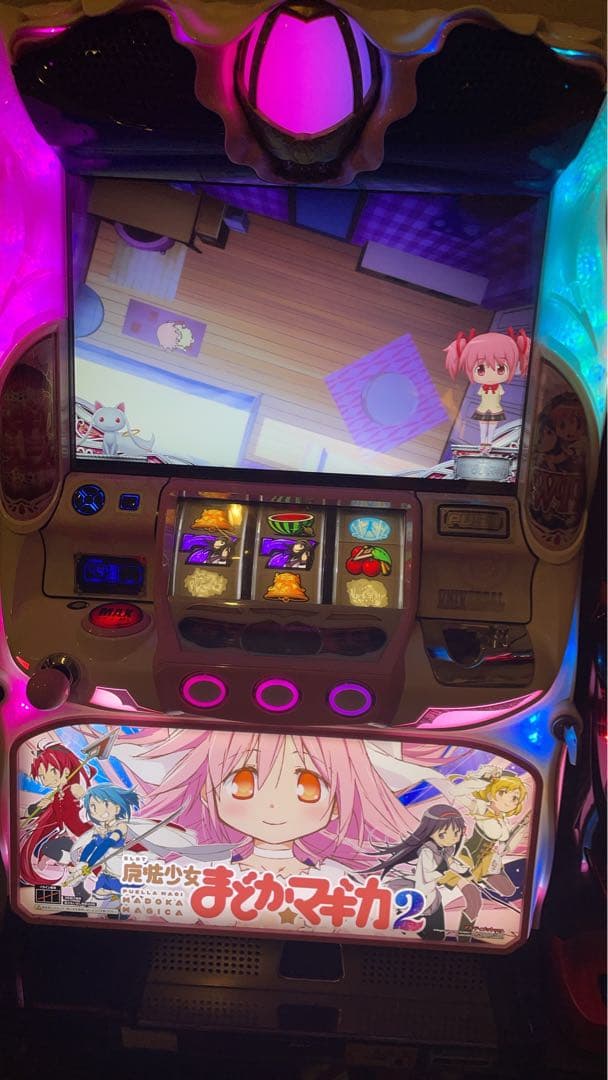 訳アリ特化【SLOT魔法少女まどか⭐︎マギカ2】不要機付きですぐ遊べる!