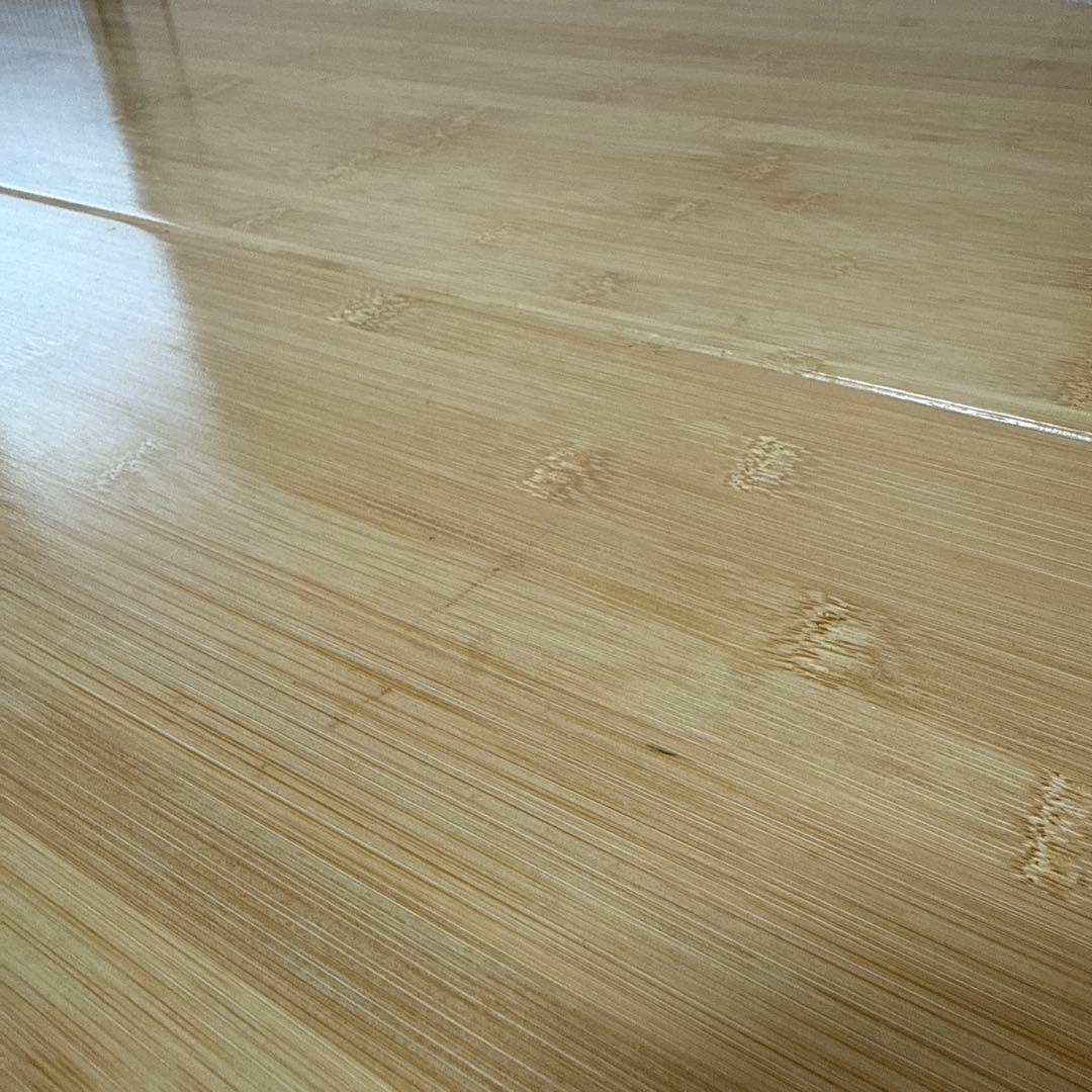 廃盤希少品☆【スノーピーク】ローテーブルラウンド 竹　LV-242 高さ調整可能