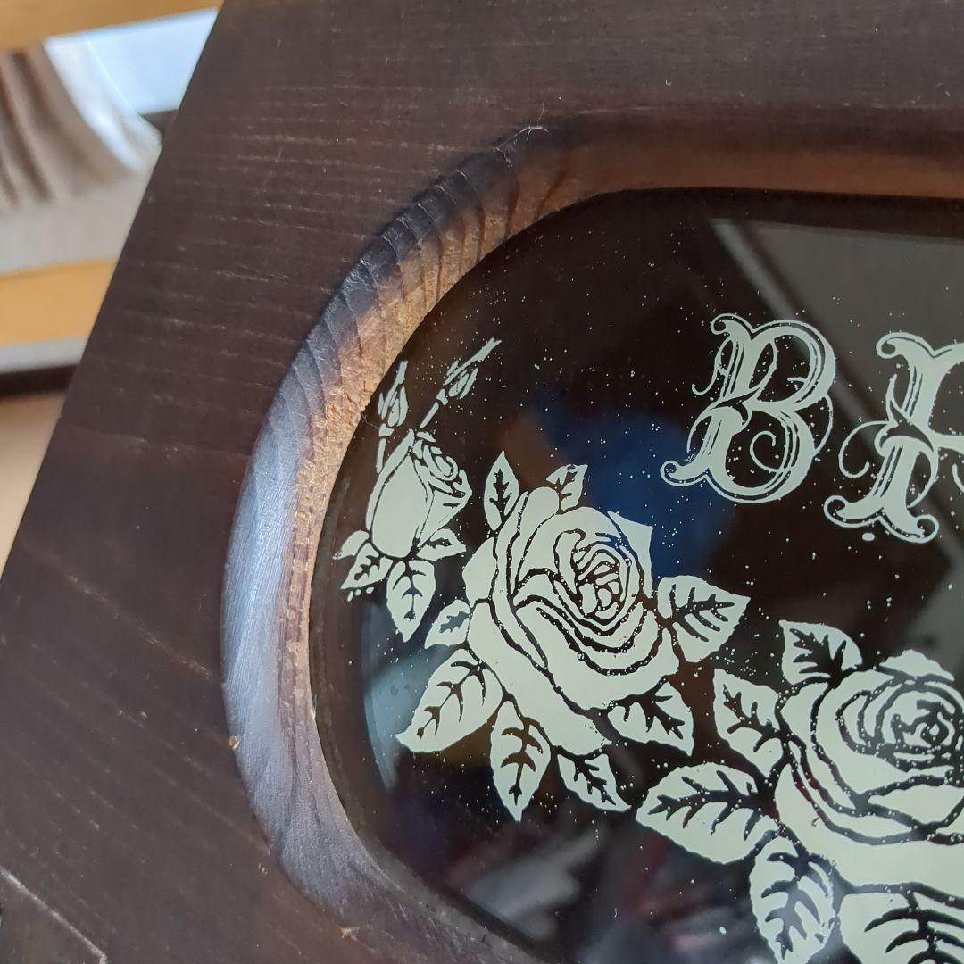 木製ブレッドボックス イマン　ブレッドケース アンティーク　ヴィンテージ