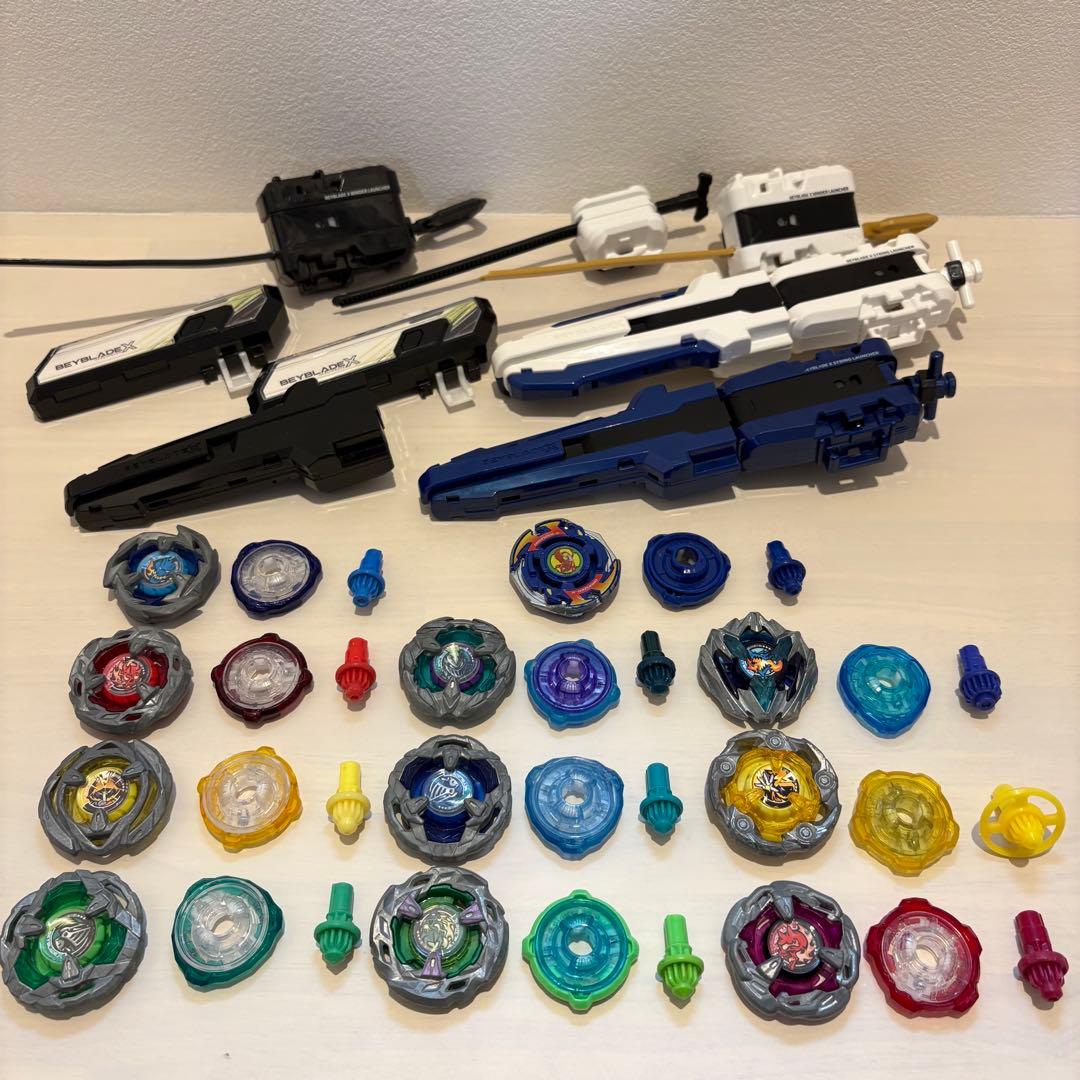 引退品 ベイブレードX 初期品など まとめ ベイバトルパス グリップ