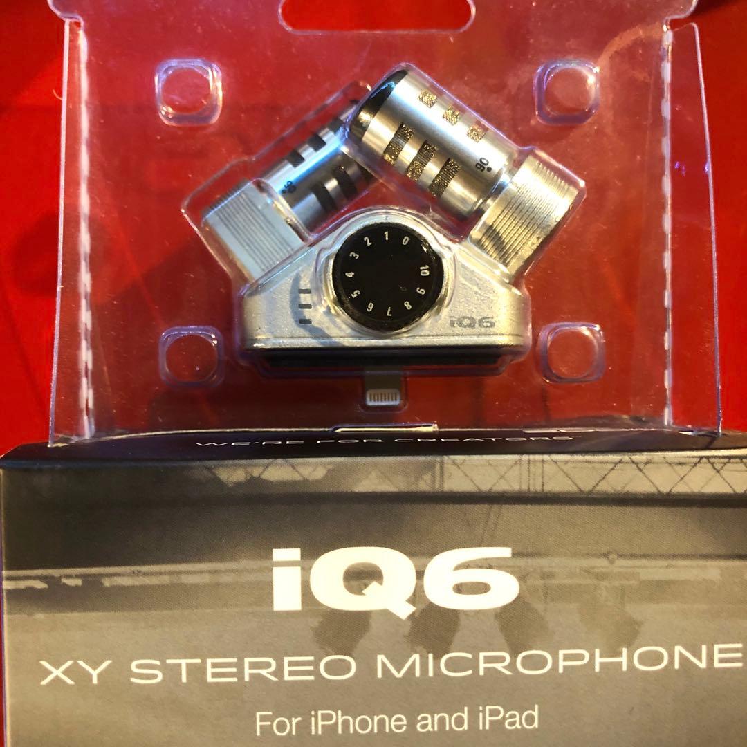 【新品未使用】ZOOM iQ6 XYステレオマイク【すいかくん】