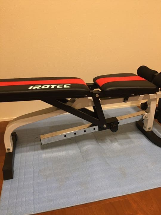新品 5センチ短縮カット済 アイロテック IROTEC マルチポジションベンチ