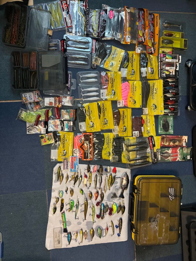 バス釣り引退セットです