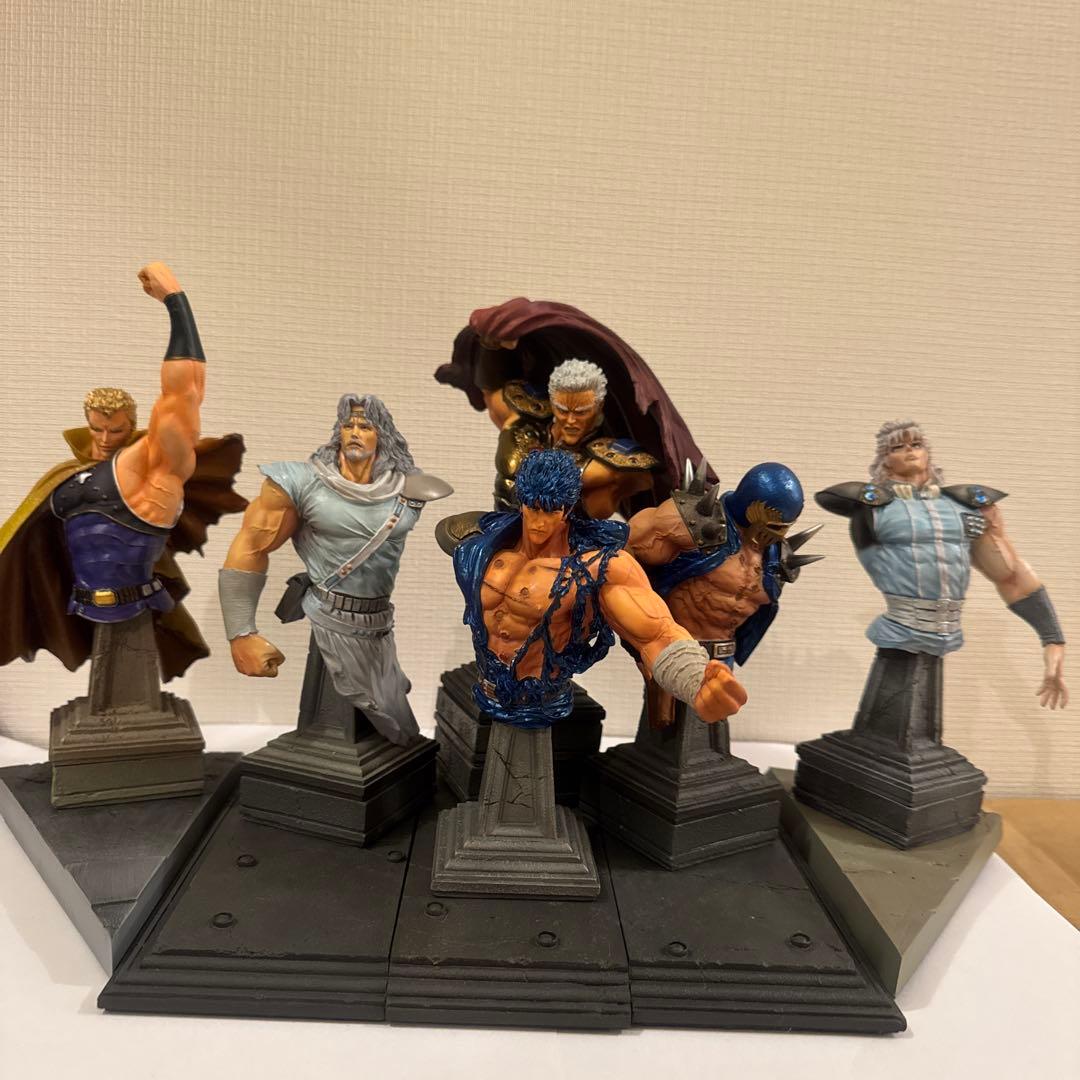 海洋堂　北斗の拳 胸像 フィギュア ポリストーン製塗装済み完成品