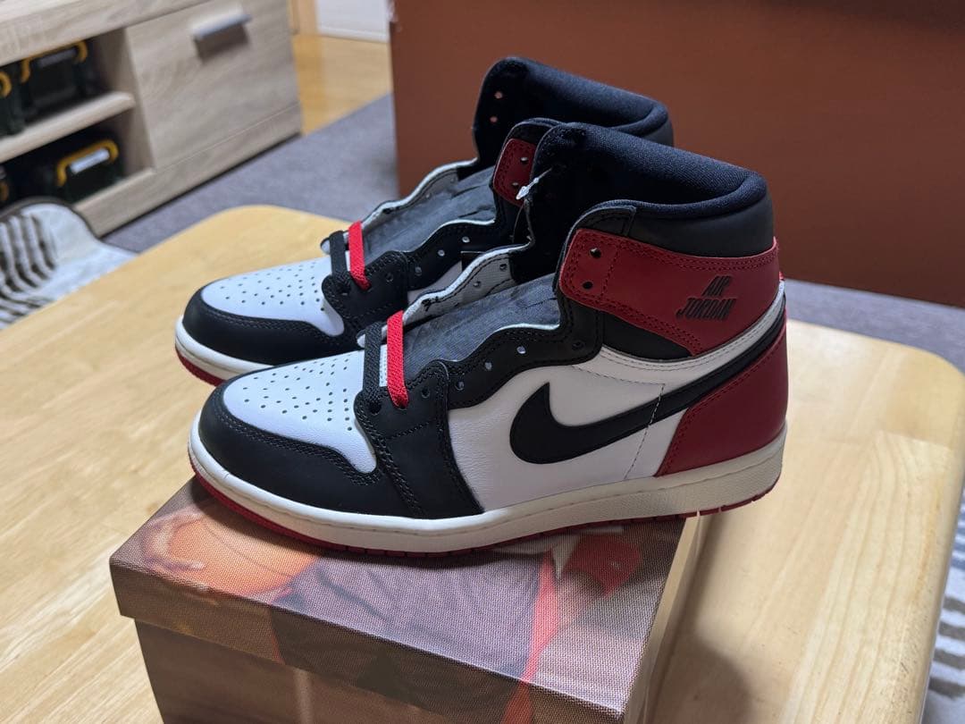 Nike Air Jordan 1 ホワイト/ブラック/レッド