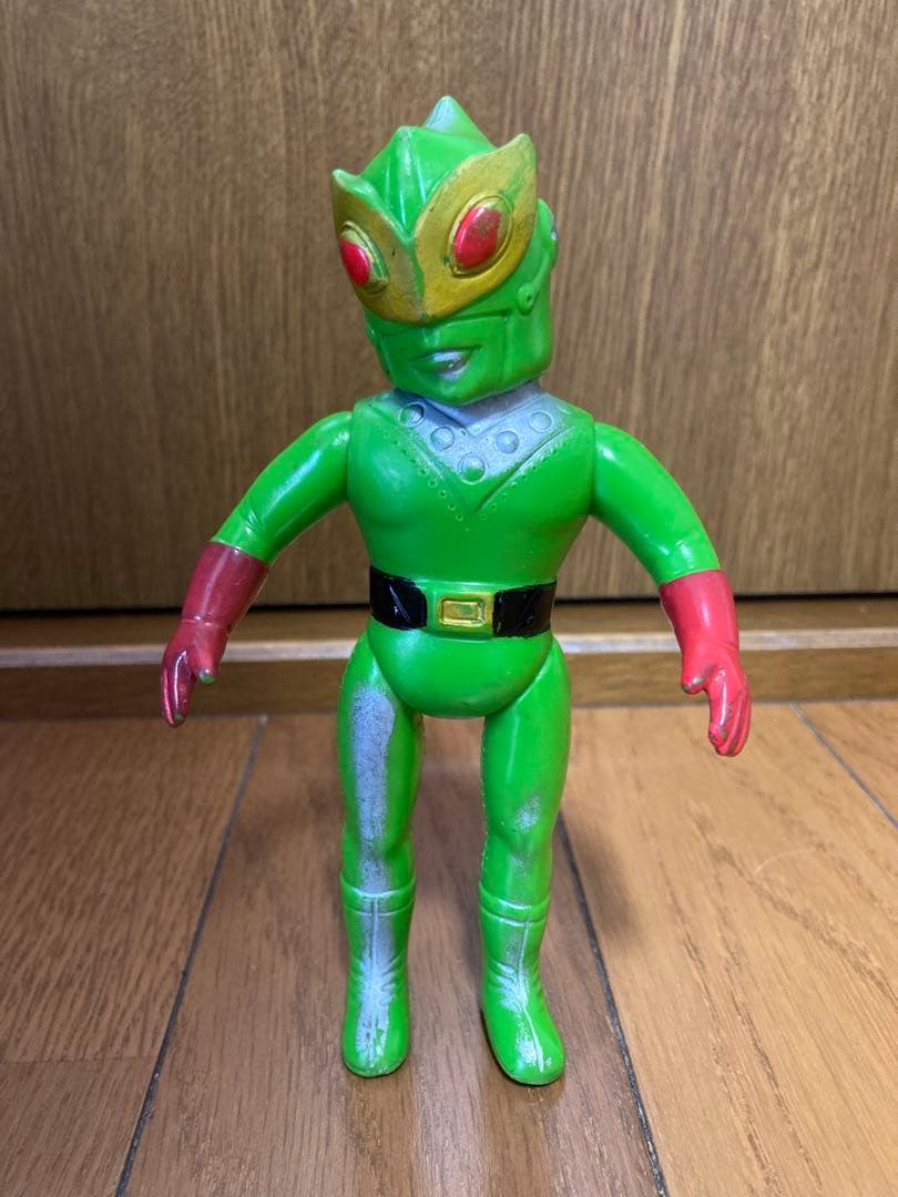 サンダーマスク　当時物　ソフビ