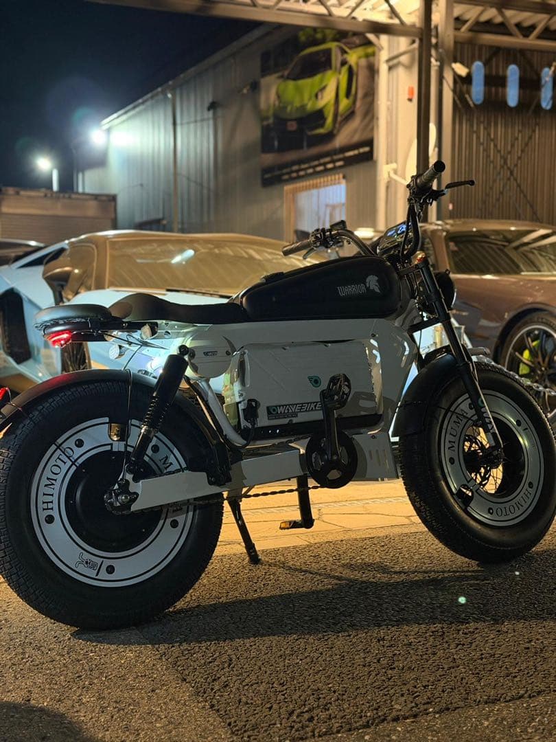 スポーツタイプ 電動アシスト自転車 ホワイト免許不要