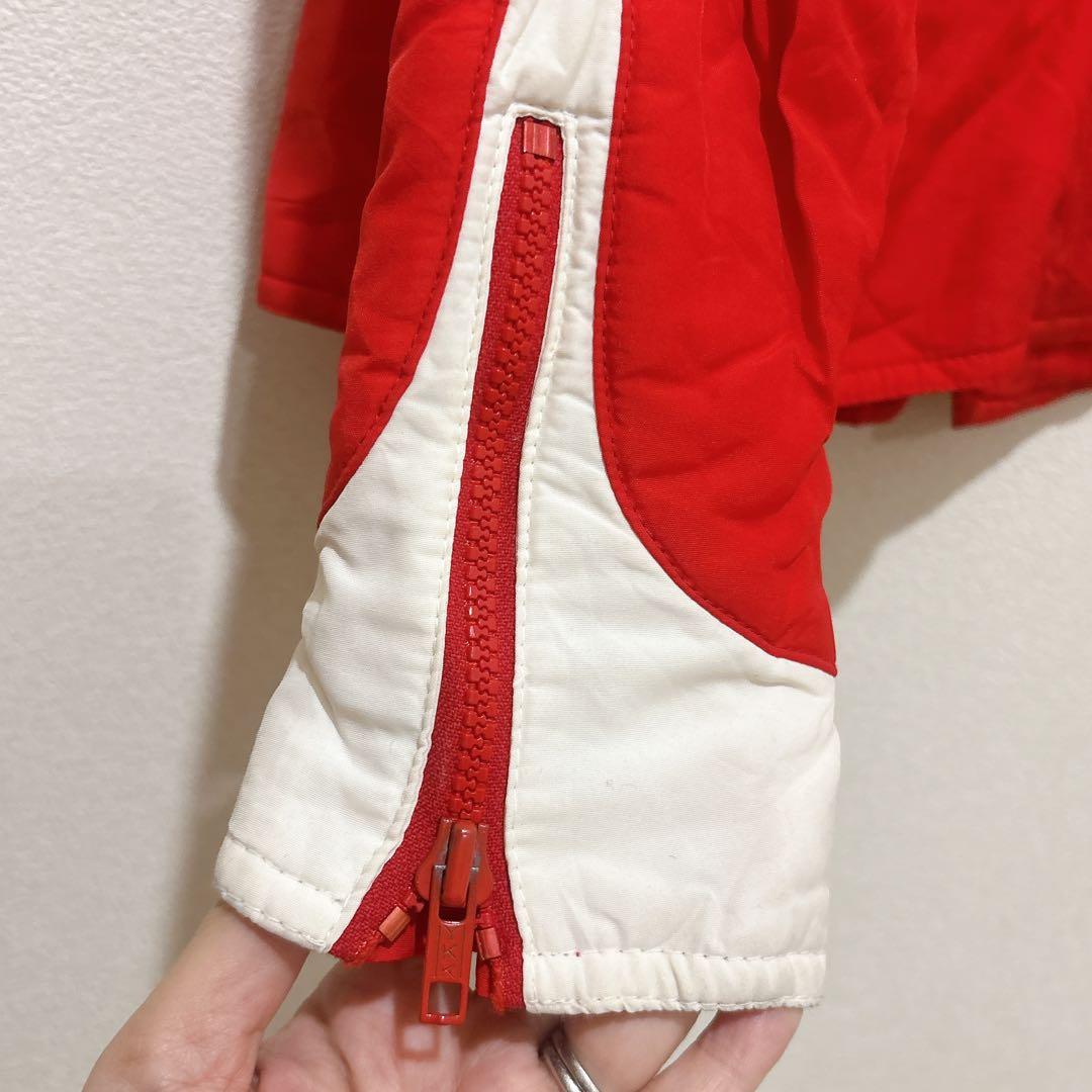San Felice 【M】ヴィンテージ スキージャケット 赤 白 イタリア