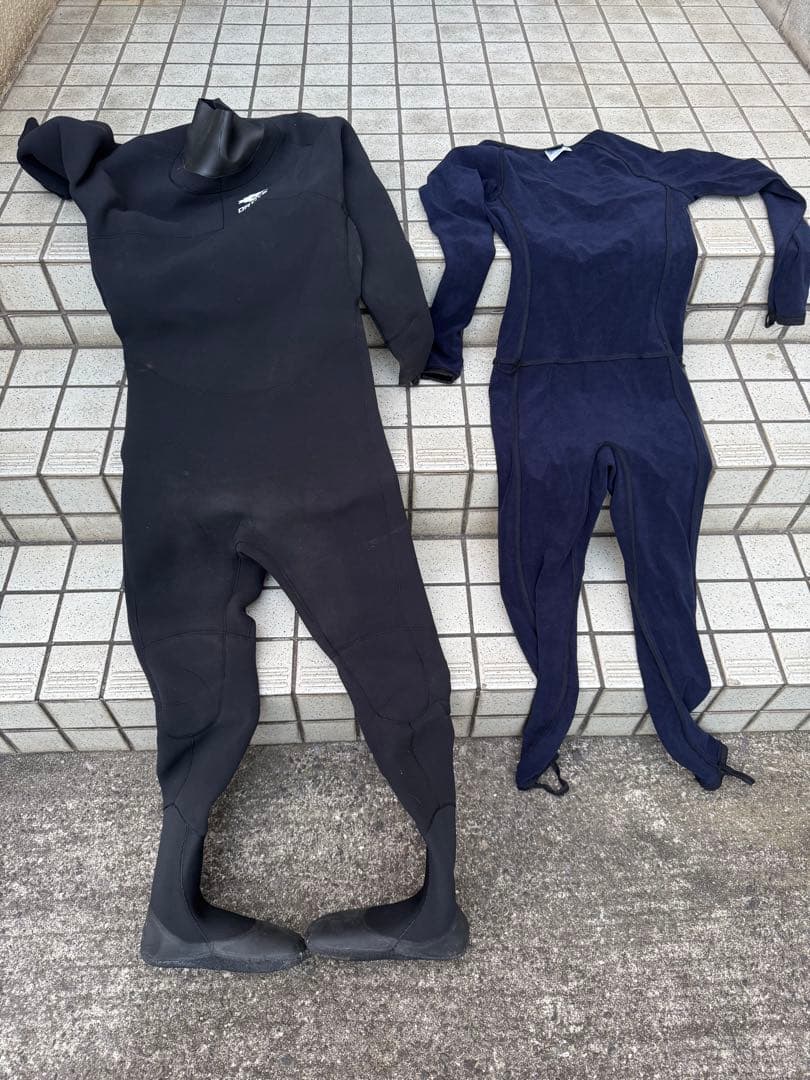 ORTIVE 3×3mm ドライスーツ & FELLOW インナー (M)