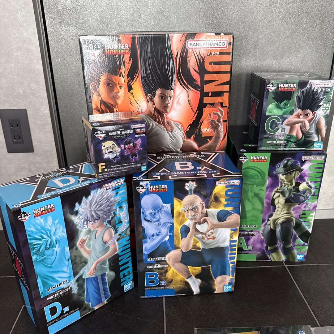 か*あ様 HUNTER HUNTER フィギュアセット　ラストワン賞＋A〜Ｆ賞