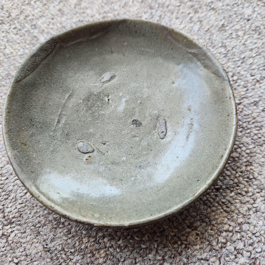 古唐津小皿　発掘品、江戸初期頃、