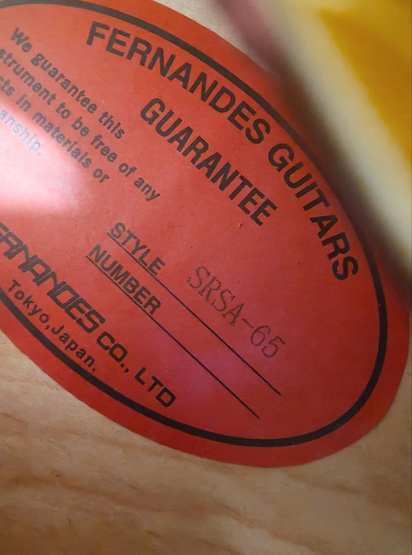 31日まで価格！Burny335モデルSRSA-65/極美ミントコンデション